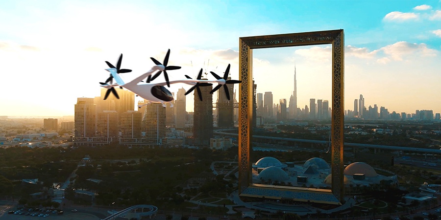 دبي تُطوّر محطات التاكسي الجوي 